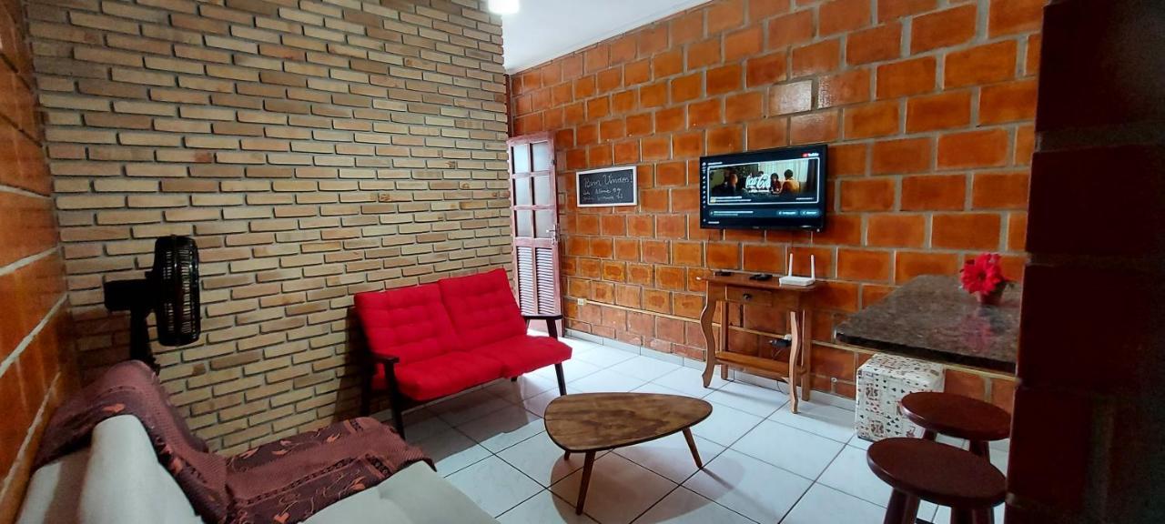 Apartmán Apto Boramar Martim De Sa, Piscina Wi-Fi Churrasqueira 400 Mts Da Praia Caraguatatuba Exteriér fotografie